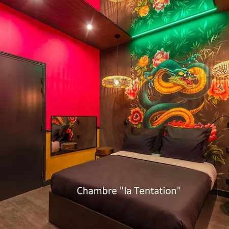 Avec Nuit Insolite Au Dandy Et Jacuzzi Privatise (adults Only) Liefdeshotel