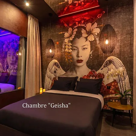 Yetişkin Oteli Avec Nuit Insolite Au Dandy Et Jacuzzi Privatise (adults Only) *