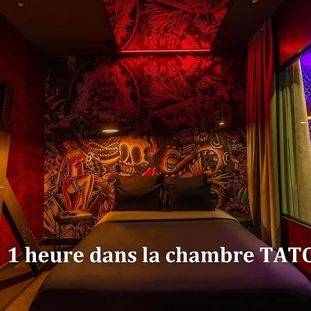 Avec Nuit Insolite Au Dandy Et Jacuzzi Privatise (adults Only) Love hôtel