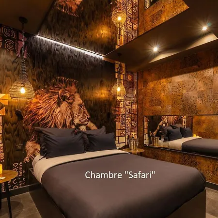 Отель для свиданий Avec Nuit Insolite Au Dandy Et Jacuzzi Privatise (adults Only) *