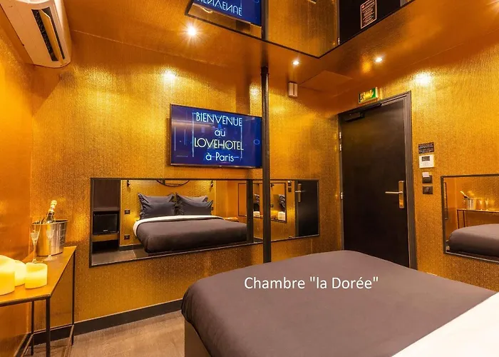 Avec Nuit Insolite Au Dandy Et Jacuzzi Privatise (adults Only) מלון אהבה